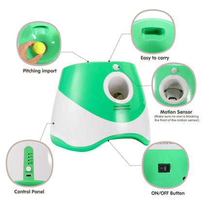 Automatic Dog Toy (Throwing Tennis Ball Launcher Machine)