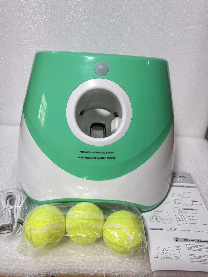 Automatic Dog Toy (Throwing Tennis Ball Launcher Machine)