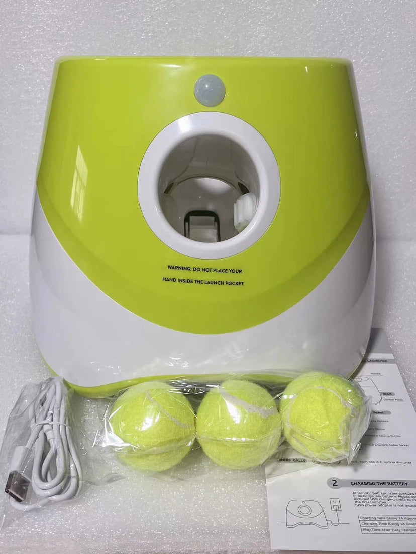 Automatic Dog Toy (Throwing Tennis Ball Launcher Machine)