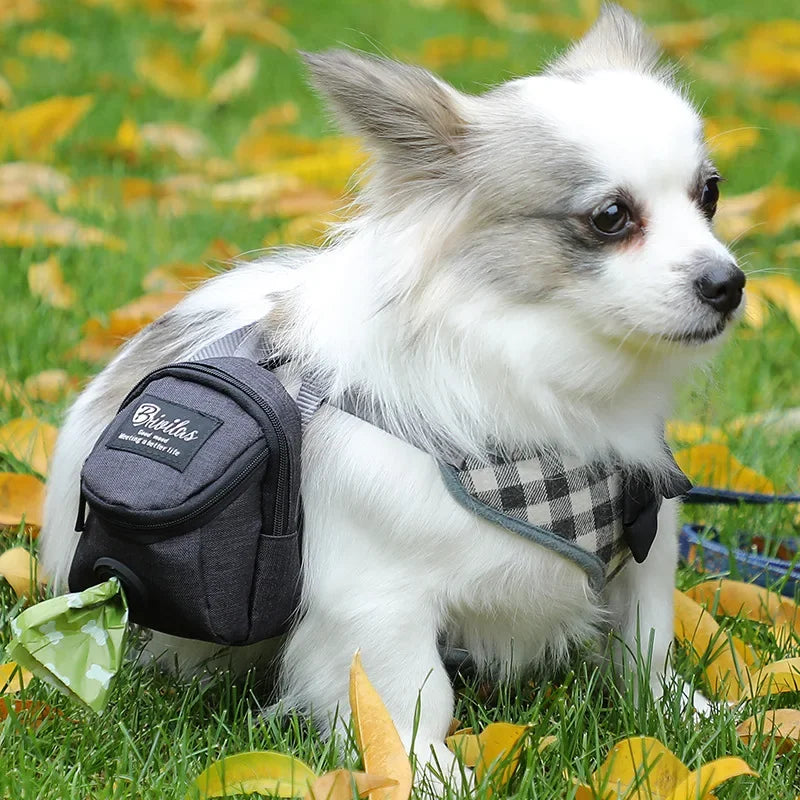 Pet Dog Treat Pouch Poop Dispenser